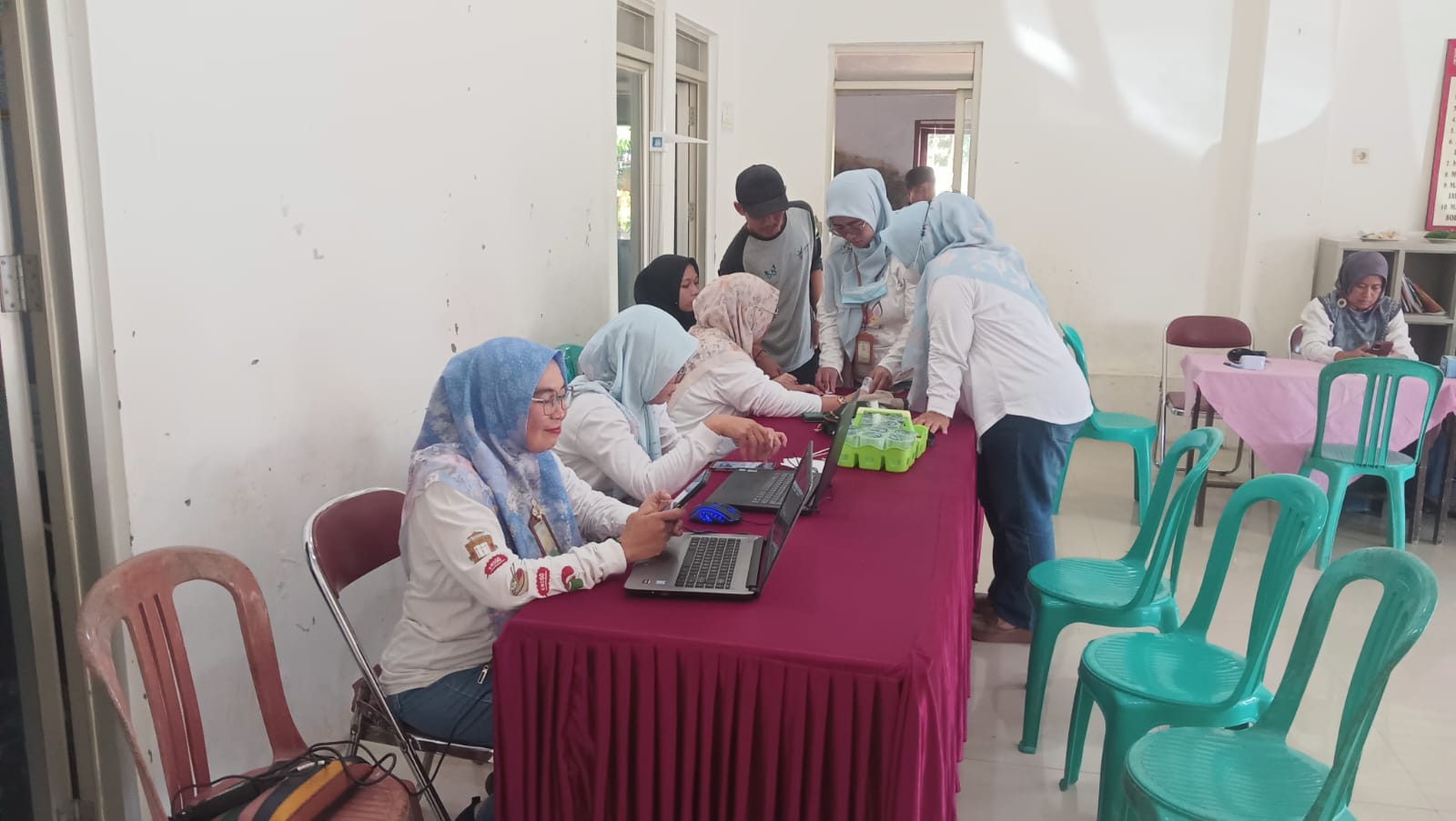 Acara cek kesehatan gratis desa Babakananyar Kecamatan Kadipaten Kabupaten Majalengkabakananyar