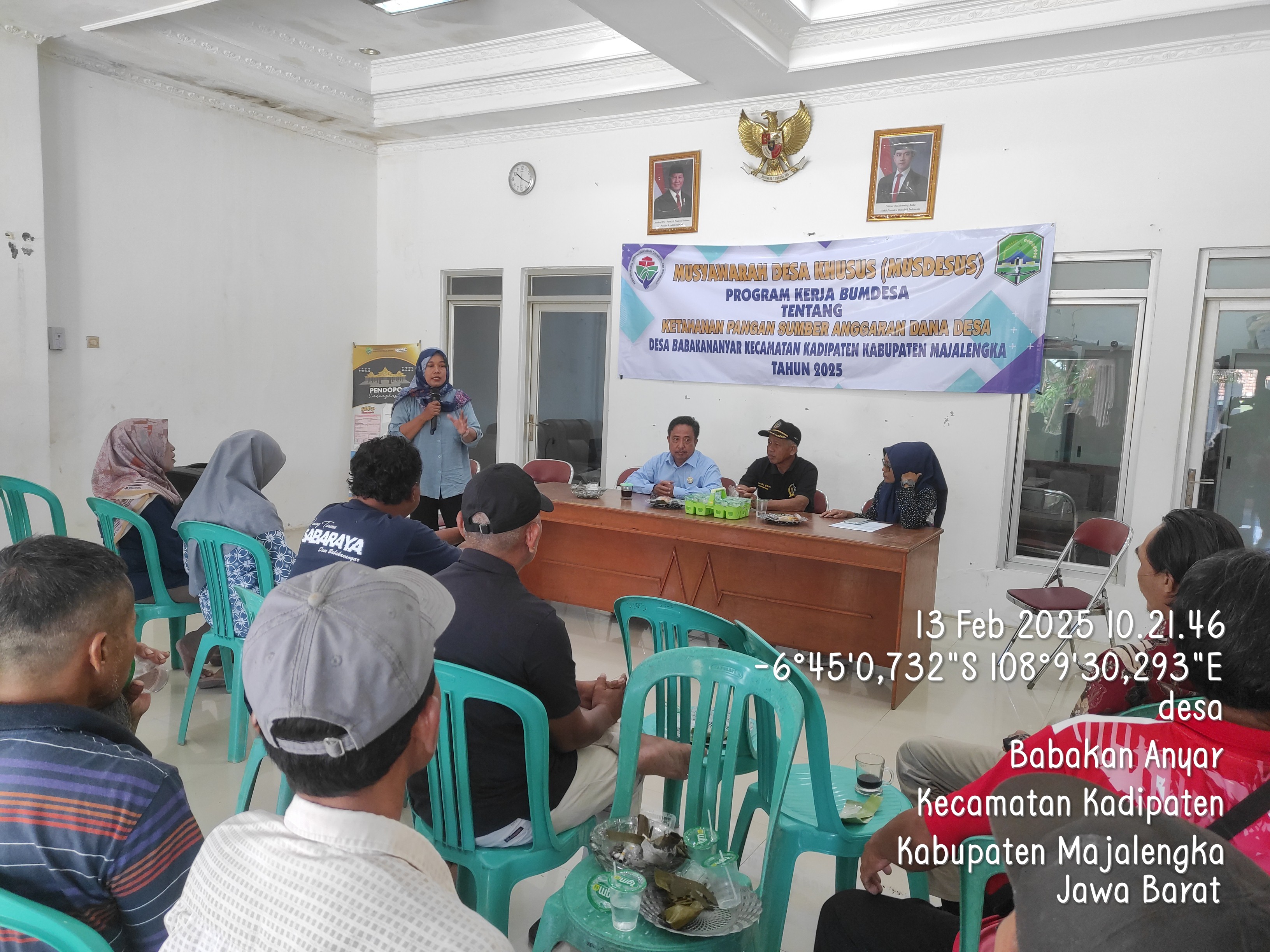 Desa Babakananyar Gelar Musdesus Kopdes Merah Putih